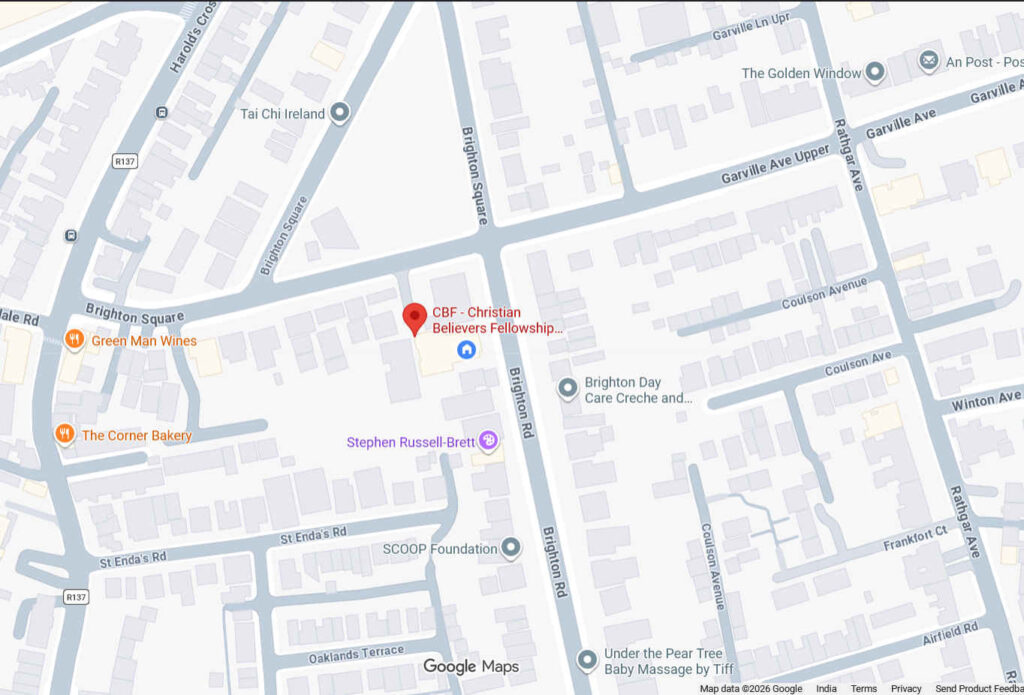 CBF Christian Believers Fellowship - Location Map